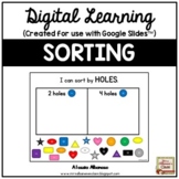 Digital Learning - SORTING for Distance Learning {Google S