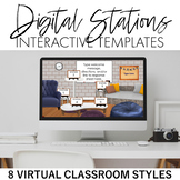 Digital Learning Stations Interactive Templates