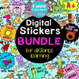 Digital Learning Stickers BUNDLE for Distance Learning #di