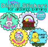 Digital Learning Stickers for Motivation - Distance Learni