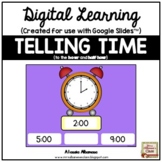 Digital Learning - TELLING TIME for Distance Learning {Goo