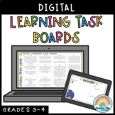 Digital Learning Task Boards (Distance Learning Grade 3 & 