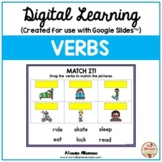 Digital Learning - VERBS {Google Slides™/Classroom™}