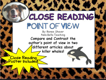 Preview of Digital Lesson Compare and Contrast the Author's Point of View in Two Articles
