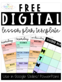 Digital Lesson Plan Template (Google Slides)