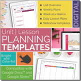 Digital | Lesson Planning Materials TEMPLATES