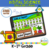 Digital Let's Learn Opposites: Solid or Liquid Science