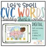Digital: Lets Spell CVC words: Short o (Boom deck and stud