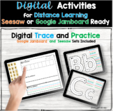 Digital Letter Activities for Jamboard or Seesaw
