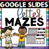 Digital Letter Mazes | Made for Google Classroom™️