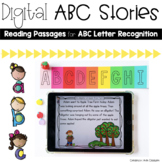 Digital Letter Recognition Reading Passages & Activities |