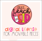 Digital License for Movable Clipart Pieces | Teach and Sip