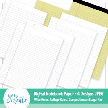 composition notebook page wide ruled
