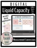 Digital Liquid Capacity Measurement Conversions: Gallons, 