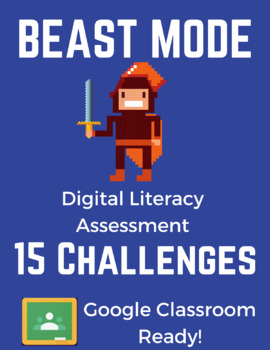 Preview of Computer Skills Assessment Advanced | Digital Literacy Challenge