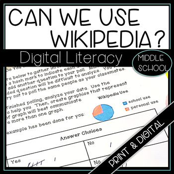 Preview of Digital Literacy How Wikipedia Works Research Activities Print and Digital