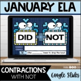 Contractions with Not | Digital Literacy Centers | JANUARY