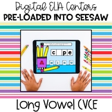 Digital Literacy Centers | Long Vowels CVCE | For Seesaw