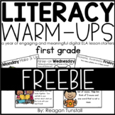 Digital Literacy Warm-Ups FREEBIE