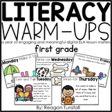 Digital Literacy Warm-Ups First Grade