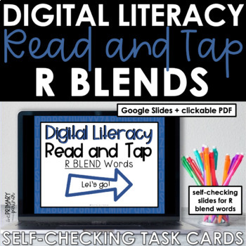 Digital Interactive Phonics Practice R Blends Distance Learning | TpT