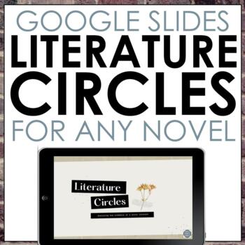 Preview of Digital Literature Circles for Any Novel