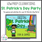 Digital Low Prep St. Patrick's Day Party Celebration Games