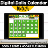 Digital MARCH Calendar  Google Classroom