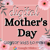 Digital MOTHER's DAY!  Gift MADE BY KIDS Create a Slidesho