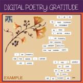 Digital "Magnetic" Tiles for Poetry: Gratitude