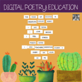 Digital "Magnetic" Tiles for Poetry (education theme)