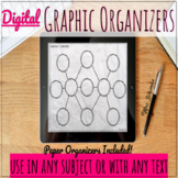 Digital Maps for Thinking and Brainstorming- Graphic Organizers