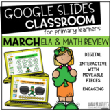 Digital March Math and ELA Review 