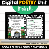 Digital March Poetry Google Classroom