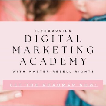 Preview of Digital Marketing Academy with Master Resell Rights | Roadmap to Riches