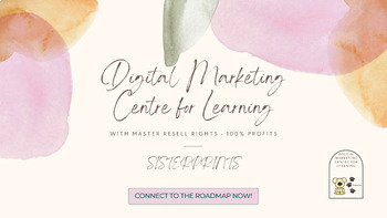 Preview of Digital Marketing Centre for Learning: Roadmap to Riches - with Resell Rights