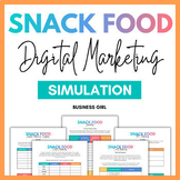 Digital Marketing Snack Food Project Simulation
