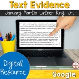 Martin Luther King Jr. Passage | Digital Finding and Citin