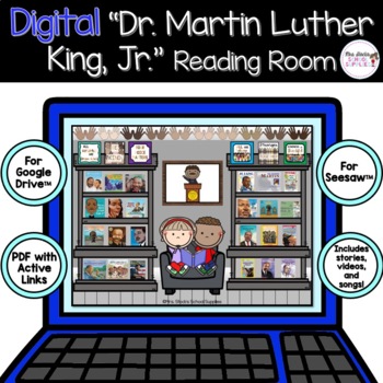 Preview of Digital Martin Luther King, Jr. Reading Room: For Google and Seesaw