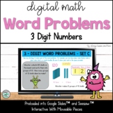 3-Digit Differentiated Place Value Word Problems for Numbe
