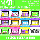 Digital Math Activities Bundle
