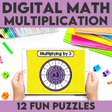 Digital Math Activities | Multiplication Facts | Google™ &