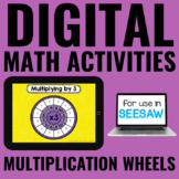 Digital Math Activities | Multiplication | Math Centers | 