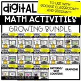 Digital Math Activities for Google Classroom™ & Seesaw™ 1s