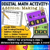 Digital Resource : Math  ADDITION MAKING 10 . Self Checkin