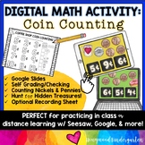 Digital Resource Math COUNTING COINS . Money .Self Checkin