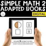 Digital Math Adapted Books for Special Ed: Set 2 (Interact