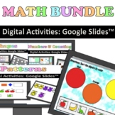 Digital Math Bundle: Numbers, Patterning, Sorting, Shapes 