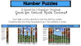 Digital Math Center: Google Slides Number Puzzles- Count by 1