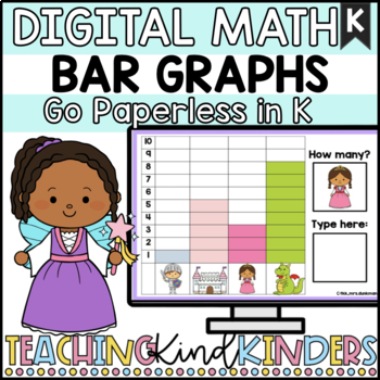Preview of Picture Graph Pictograph Bar Graph Kindergarten Math Center Google Classroom